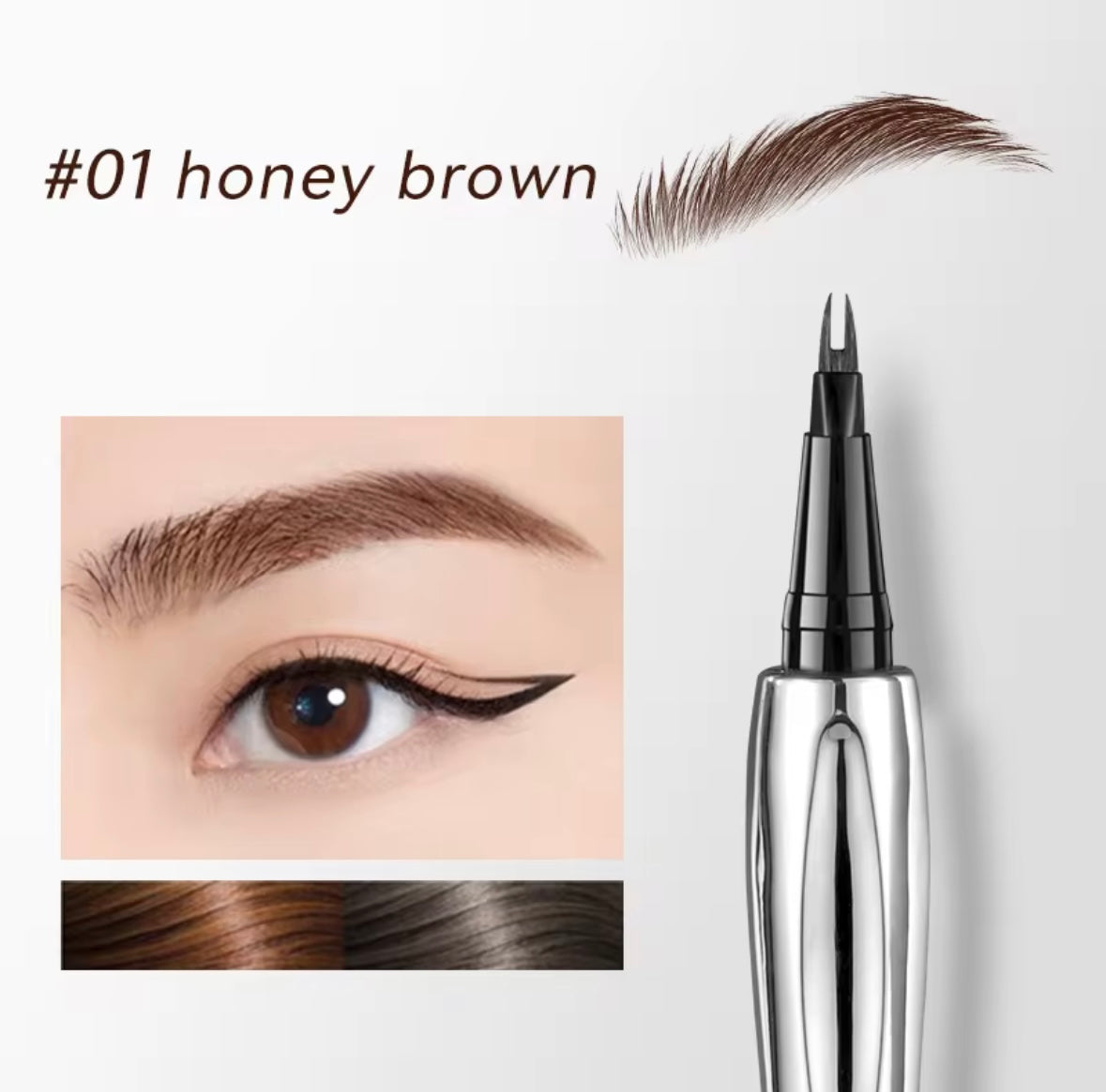 Waterproof eyebrow pencil
